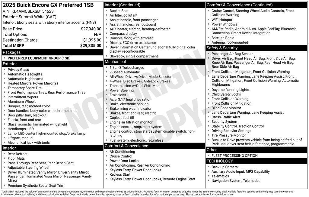 buick encore gx 2025 KL4AMCSLXSB154623 image buick encore gx 2025 KL4AMCSLXSB154623 image